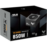 ASUS TUF Gaming Platinum modulaire 850 watt voeding  Zwart, 1x 12V-2x6, 3x PCIe