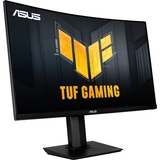 ASUS TUF Gaming VG32VQR 32" Curved Gaming Monitor Zwart, HDMI, DisplayPort, Sound, 165Hz, Curved