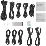 DeepCool PN650M modulaire 650 watt voeding  Zwart, 3x PCIe, 3x PCIe, 1x 12VHPWR, Kabel-Management