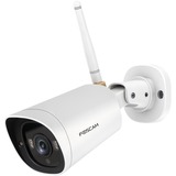 Foscam G4C, 2K Starlight WiFi buiten beveiligingscamera Wit