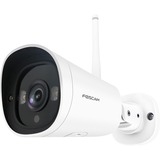 Foscam G4C, 2K Starlight WiFi buiten beveiligingscamera Wit