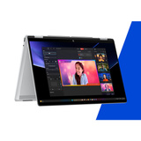 HP OmniBook X Flip 2-in-1 Next Gen AI 14-fm0070ndx (E6WB9EA) 14"  Copilot+ laptop Zilver | Ultra 7 256V | Arc 140V | 16 GB | 512 GB SSD | Touch