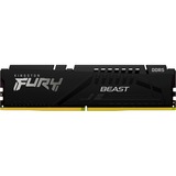 Kingston FURY 32 GB DDR5-6400 werkgeheugen Zwart, KF564C32BBE-32, Beast, XMP, EXPO