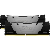 Kingston FURY Renegade 32 GB DDR4-3600 (2x 16 GB) werkgeheugen Zwart, KF436C16RB12K2/32, XMP 2.0