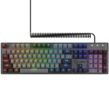 LORGAR Azar 514 RGB mechanisch gaming toetsenbord Zwart, US lay-out (QWERTY), LOGAR Dream, 100%, RGB