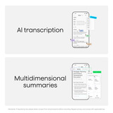 Plaud NotePin S dicteerapparaat Zwart, 64 GB, Bluetooth 5.2 / BLE (Bluetooth Low Energy) / Wi-Fi