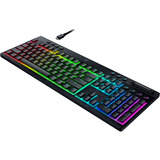 Razer BlackWidow V4 Low-Profile HyperSpeed, gaming toetsenbord Zwart, US lay-out, Razer Low-Profile Yellow, RGB leds
