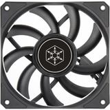 SilverStone Air Slimmer 120 case fan Zwart/transparant, 4-pins PWM fan-connector