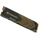 Transcend 250S 4 TB SSD Zwart/goud, PCIe 4.0 x4, NVMe, M.2 2280