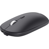 Trust Lyra Multi-Device Wireless Keyboard & Mouse, desktopset Zwart, US lay-out, Scissor switches, 800 - 1.600 dpi, 2,4 GHz USB, Bluetooth, 65%