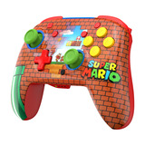 Turtle Beach Rematch draadloze gamingcontroller – Mario Bricks Rood/groen, Nintendo Switch, Nintendo Switch Lite, Nintendo Switch - OLED-model, Nintendo Switch 2