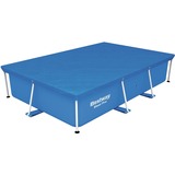 Bestway Flowclear cover steel pro rechthoek 259 afdekzeil blauw