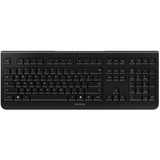 CHERRY KW 3000 toetsenbord Zwart, EU lay-out (QWERTY), Rubberdome, 100%, 2,4GHz