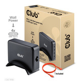 Club 3D Reislader 240 Watt GaN-technologie Zwart, USB-C, PPS + PD 3.1