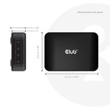 Club 3D Reislader 240 Watt GaN-technologie Zwart, USB-C, PPS + PD 3.1