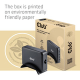 Club 3D Reislader 240 Watt GaN-technologie Zwart, USB-C, PPS + PD 3.1