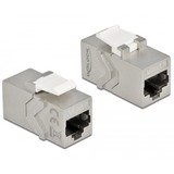 DeLOCK Keystone Module RJ45 jack to RJ45 jack Cat.6A 