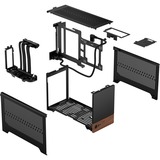 Fractal Design Terra mini tower behuizing Grafiet/houtkleur | 1x USB-A | 1x USB-C