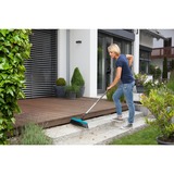 GARDENA Combisystem straatbezem met schraper Turquoise/zwart, 3622-20