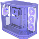 HYTE Y50 RGB Taro Milk midi tower behuizing Paars | 2x USB-A | 1x USB-C | RGB | Tempered Glass