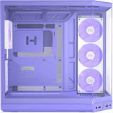HYTE Y50 RGB Taro Milk midi tower behuizing Paars | 2x USB-A | 1x USB-C | RGB | Tempered Glass