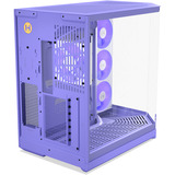 HYTE Y50 RGB Taro Milk midi tower behuizing Paars | 2x USB-A | 1x USB-C | RGB | Tempered Glass