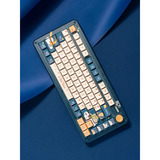 Iqunix ZX75 Sky Encounter Wireless Mechanical Keyboard Blauw, US lay-out (QWERTY), IQUNIX Little Prince, 75%, RGB leds, Hot-swappable, Double-shot PBT, 2.4GHz | Bluetooth 5.1 | USB-C