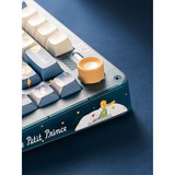 Iqunix ZX75 Sky Encounter Wireless Mechanical Keyboard Blauw, US lay-out (QWERTY), IQUNIX Little Prince, 75%, RGB leds, Hot-swappable, Double-shot PBT, 2.4GHz | Bluetooth 5.1 | USB-C