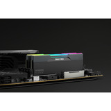 KLEVV 32 GB DDR5-6000 (2x 16 GB) Kit werkgeheugen Zwart, KD5AGUA80-60A300G, CRAS V RGB, XMP 3.0, EXPO