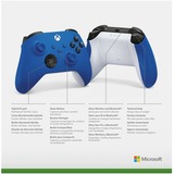 Microsoft Xbox Wireless Controller Blauw/wit, Bluetooth