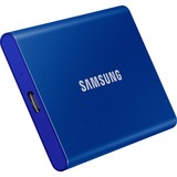 SAMSUNG Portable T7, 2 TB externe SSD Blauw, MU-PC2T0H/WW, USB-A 3.2 (10 Gbit/s)