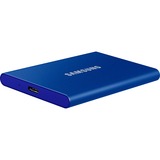 SAMSUNG Portable T7, 2 TB externe SSD Blauw, MU-PC2T0H/WW, USB-A 3.2 (10 Gbit/s)