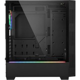 Sharkoon RGB LIT 200 midi tower behuizing Zwart | 3x USB-A | RGB | Window