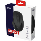 Trust Nito Stille draadloze muis Zwart, 800 - 2.200 dpi