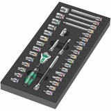 Wera 9700 Tool Rebel werkplaatswagen 1, 94-delig gereedschapswagen Zwart, Incl. 4 schuimrubber inzetstukken met gereedschap
