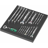 Wera 9700 Tool Rebel werkplaatswagen 1, 94-delig gereedschapswagen Zwart, Incl. 4 schuimrubber inzetstukken met gereedschap
