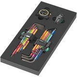 Wera 9700 Tool Rebel werkplaatswagen 1, 94-delig gereedschapswagen Zwart, Incl. 4 schuimrubber inzetstukken met gereedschap