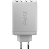 goobay 100W GaN USB-C PD Multiport Quick Charger Wit