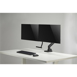 goobay Dual Monitor Mount Office monitorarm Zwart