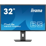 iiyama ProLite XB3270QSU-B1 31.5" monitor Zwart, 100Hz, HDMI, DisplayPort, USB, Adaptive Sync