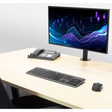 ACT Connectivity Monitorarm office solid pro, 1 scherm Zwart