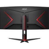 AOC CU34G2XP/BK 34" Curved UltraWide gaming monitor Zwart, 2x HDMI, 2x DisplayPort
