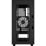 DeepCool CYCLOPS midi tower behuizing Zwart | 1x USB-A | 1x USB-C | Window