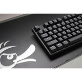 Ducky Origin Phantom Black, toetsenbord Zwart, US lay-out, Cherry MX Red, hot swap, PBT Double-Shot Keycaps