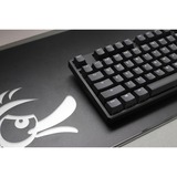 Ducky Origin Phantom Black mechanisch toetsenbord Zwart, US lay-out (QWERTY), Cherry MX Red, 100%, hot swap, PBT Double-Shot Keycaps