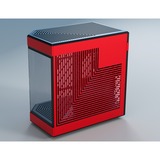 HYTE Y60 midi tower behuizing Rood/zwart | 3x USB-A | Tempered Glass