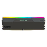 KLEVV CRAS V RGB 64 GB DDR5-6000 (2x 32 GB) werkgeheugen Zwart, KD5BGUA80-60A300G, XMP, EXPO