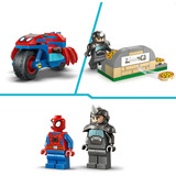 LEGO Marvel - Spidey op zijn motor vs. Rhino Constructiespeelgoed 11206