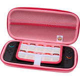 PowerA Beschermhoes voor Nintendo Switch 2 - Kirby met mond vol tas Roze, Nintendo Switch 2, Nintendo Switch - OLED Model, Nintendo Switch