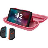 PowerA Beschermhoes voor Nintendo Switch 2 - Kirby met mond vol tas Roze, Nintendo Switch 2, Nintendo Switch - OLED Model, Nintendo Switch